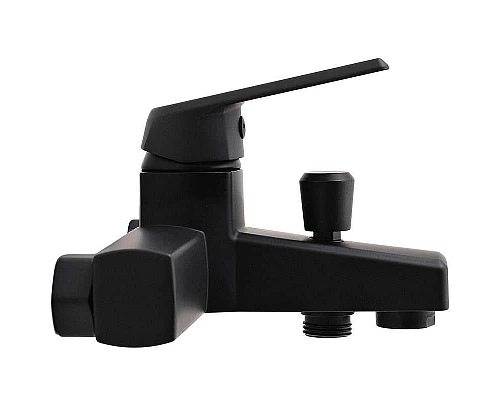 Купить Смеситель для ванны Orange OneLife P02-300b Черный матовый в магазине сантехники Santeh-Crystal.ru