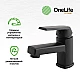 Купить Комплект смесителей Orange OneLife P02-511B Черный матовый в магазине сантехники Santeh-Crystal.ru