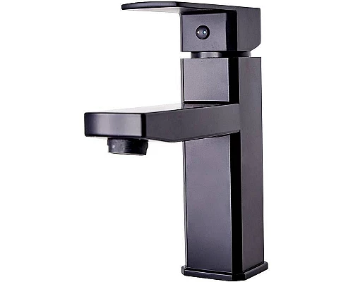 Купить Смеситель для раковины Orange OneLife P06-021b Черный матовый в магазине сантехники Santeh-Crystal.ru
