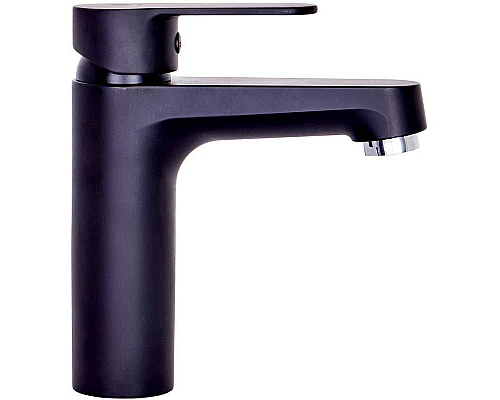 Заказать Смеситель для раковины Orange OneLife P07-021b Черный матовый в магазине сантехники Santeh-Crystal.ru