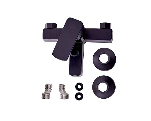 Заказать Смеситель для ванны Orange OneLife P06-100b Черный матовый в магазине сантехники Santeh-Crystal.ru