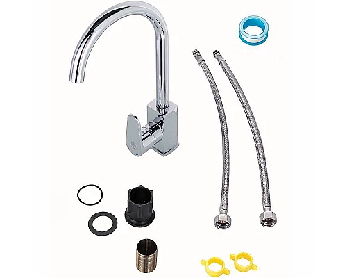 Заказать Смеситель для кухни Orange Plito M16-004cr Хром в магазине сантехники Santeh-Crystal.ru