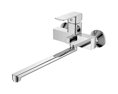 Приобрести Смеситель для ванны Orange Plito M16-211cr универсальный Хром в магазине сантехники Santeh-Crystal.ru