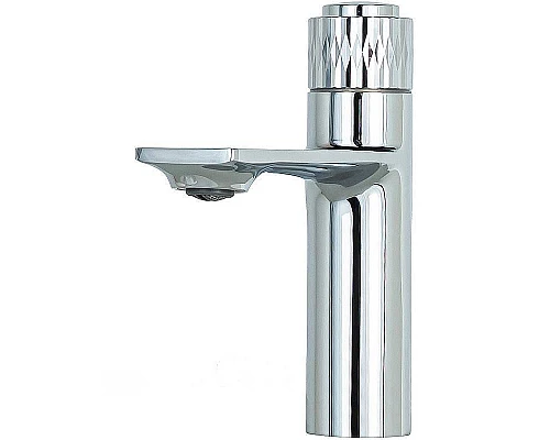 Купить Смеситель для раковины Orange Push M01-021cr Хром в магазине сантехники Santeh-Crystal.ru