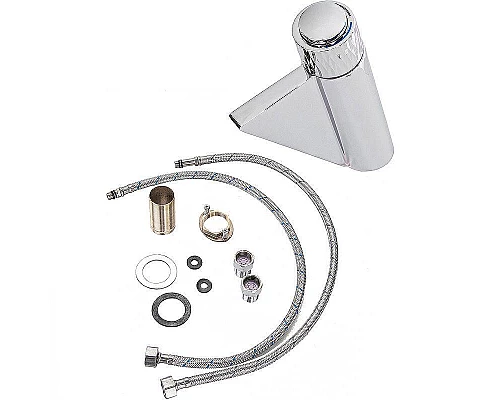 Купить Смеситель для раковины Orange Push M01-921cr Хром в магазине сантехники Santeh-Crystal.ru