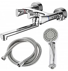 Смеситель для ванны Orange Lotos M32-211cr универсальный Хром