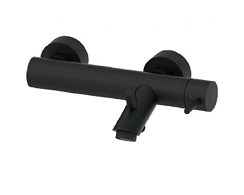 Приобрести Смеситель для ванны Paffoni Light LIG022NO Черный матовый в магазине сантехники Santeh-Crystal.ru