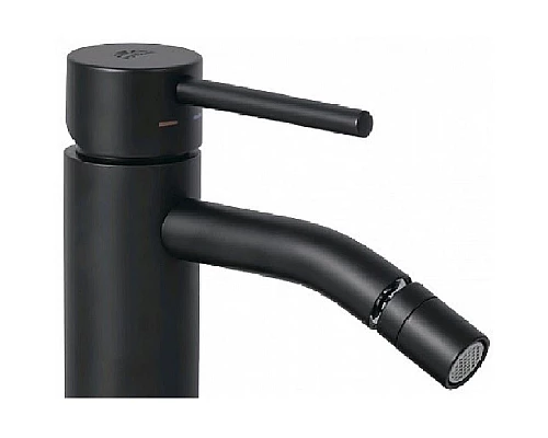 Купить Смеситель для биде Paffoni Light LIG131NO Черный матовый в магазине сантехники Santeh-Crystal.ru
