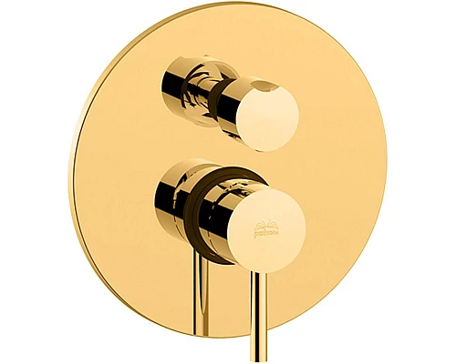 Заказать Смеситель для душа Paffoni Light LIG018HGSP Медовое золото в магазине сантехники Santeh-Crystal.ru