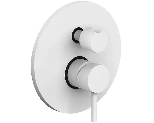 Купить Комплект смесителей Paffoni Light KITLIG018BO006 Белый матовый в магазине сантехники Santeh-Crystal.ru