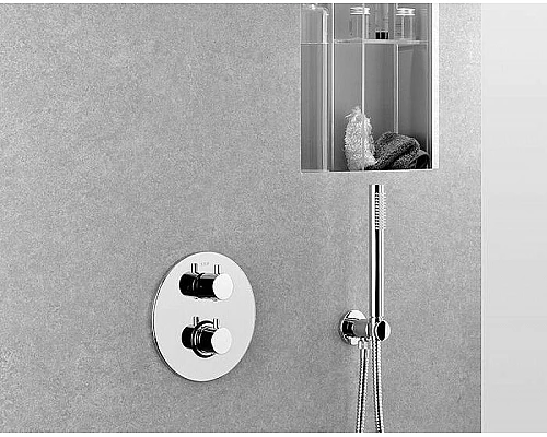 Купить Комплект смесителей Paffoni Light KITLIQ018CR071 Хром в магазине сантехники Santeh-Crystal.ru