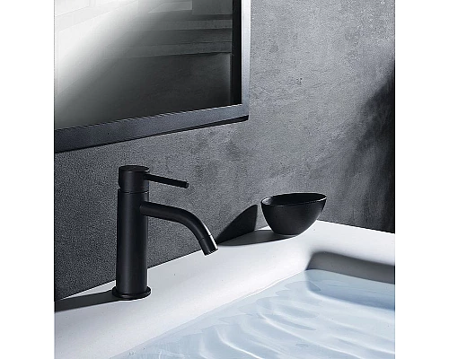 Приобрести Комплект смесителей Paffoni Light KITZCOL632NO71 Черный матовый в магазине сантехники Santeh-Crystal.ru
