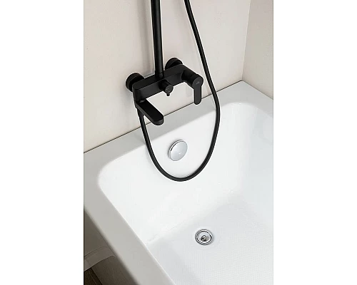 Заказать Комплект смесителей Paffoni Light KITZCOL632NO006 Черный матовый в магазине сантехники Santeh-Crystal.ru