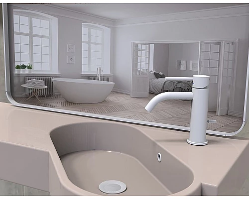 Купить Комплект смесителей Paffoni Light KITZCOL632BO71 Белый матовый в магазине сантехники Santeh-Crystal.ru