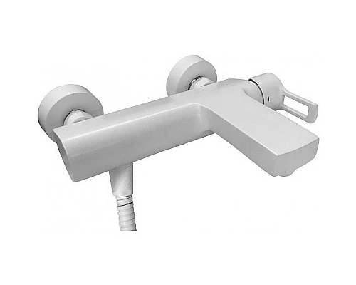 Купить Смеситель для ванны Paffoni Ringo RIN022BO Белый матовый в магазине сантехники Santeh-Crystal.ru