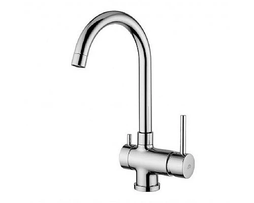 Приобрести Смеситель для кухни Paffoni Stick SK190CR Хром в магазине сантехники Santeh-Crystal.ru