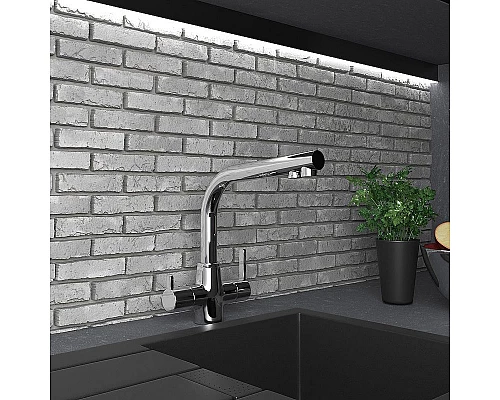 Купить Смеситель для кухни Paini Arena 92CR6433VEB90DAKM Хром в магазине сантехники Santeh-Crystal.ru