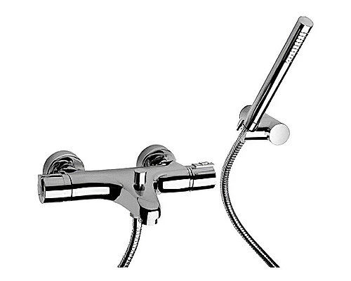 Купить Смеситель для ванны Paini Arena 92CR105THKM с термостатом Хром в магазине сантехники Santeh-Crystal.ru