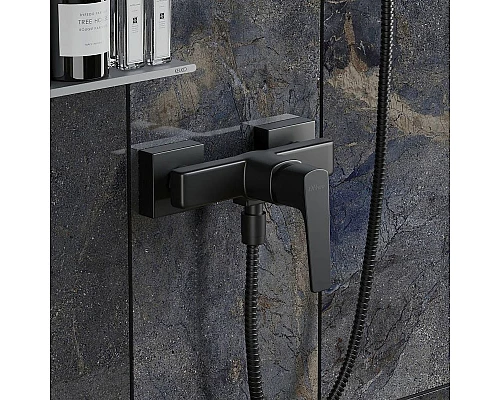 Приобрести Смеситель для душа Paini Bari RTYO511 Черный матовый в магазине сантехники Santeh-Crystal.ru