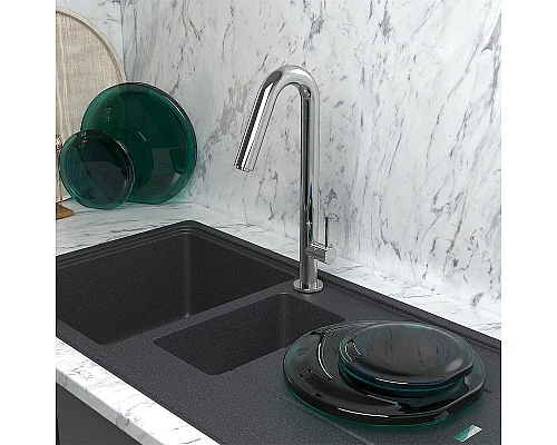 Купить Смеситель для кухни Paini Cox 78CR572USLMKM Хром в магазине сантехники Santeh-Crystal.ru