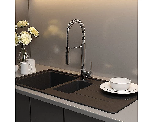 Купить Смеситель для кухни Paini Cox 78CR557PEKM Хром в магазине сантехники Santeh-Crystal.ru