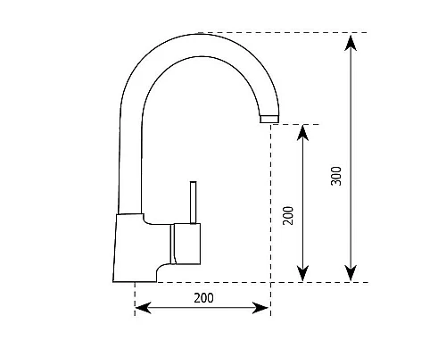 Купить Смеситель для кухни Paini Cox Edimburgo 78CR572DFIXEPR2KM Хром в магазине сантехники Santeh-Crystal.ru