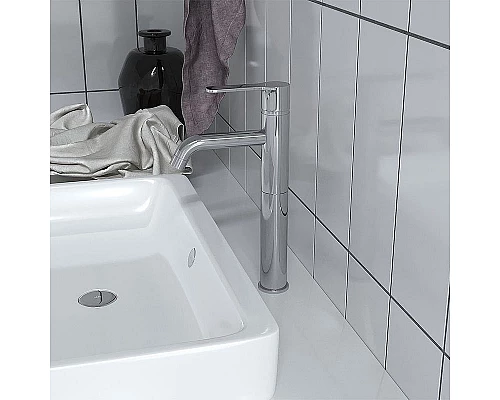 Приобрести Смеситель для раковины Paini Cox 78CR205LLFTLMKM Хром в магазине сантехники Santeh-Crystal.ru