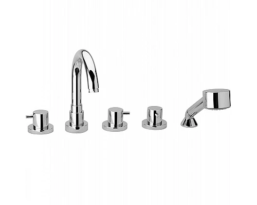 Приобрести Смеситель на борт ванны Paini Cox 78CR109 Хром в магазине сантехники Santeh-Crystal.ru