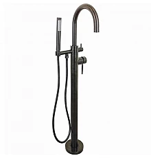 Смеситель для ванны Paini Cox 78PZ136LM Черный матовый