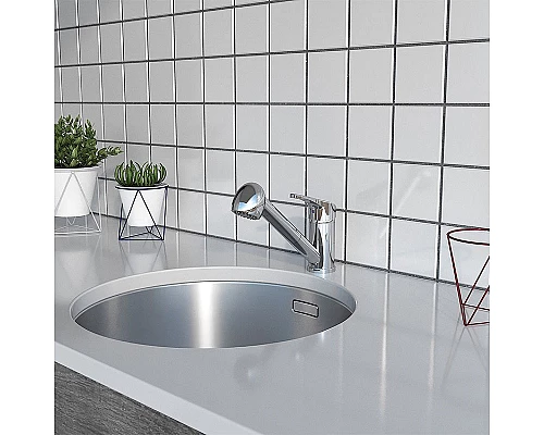 Купить Смеситель для кухни Paini Creta 42CR568LMKM Хром в магазине сантехники Santeh-Crystal.ru