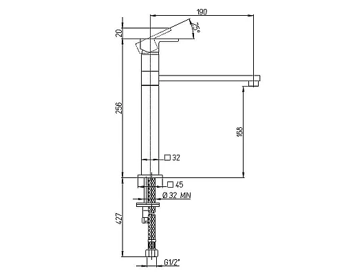 Купить Смеситель для кухни Paini Dax-R 84CR579RSKM Хром в магазине сантехники Santeh-Crystal.ru