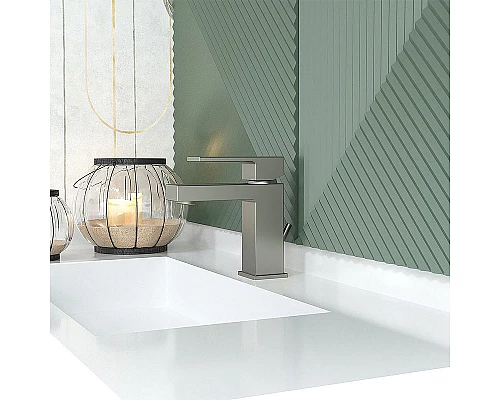 Купить Смеситель для раковины Paini Dax-R 84PW211R Никель PVD в магазине сантехники Santeh-Crystal.ru