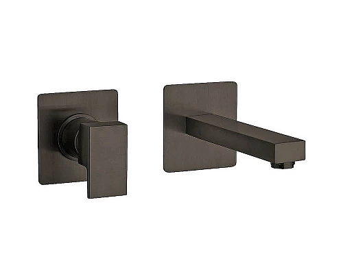 Купить Смеситель для раковины Paini Dax-R 84PZ208RQ Черный матовый в магазине сантехники Santeh-Crystal.ru