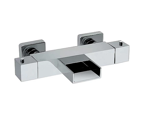 Купить Смеситель для ванны Paini Dax-R 84CR111THWFKM с термостатом Хром в магазине сантехники Santeh-Crystal.ru