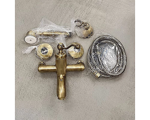 Купить Смеситель для ванны Paini Duomo 88F3105KM Старая бронза в магазине сантехники Santeh-Crystal.ru