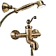 Купить Смеситель для ванны Paini Duomo 88F3105KM Старая бронза в магазине сантехники Santeh-Crystal.ru