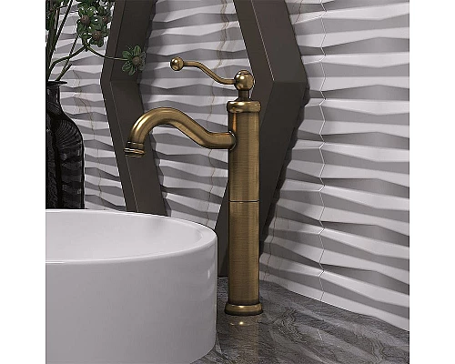 Заказать Смеситель для раковины Paini Duomo 88F3211LLSSR Состаренная бронза в магазине сантехники Santeh-Crystal.ru