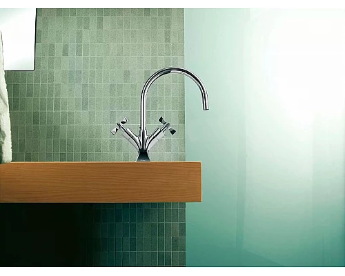 Купить Смеситель для раковины Paini Elix 85CR250LMKM Хром в магазине сантехники Santeh-Crystal.ru