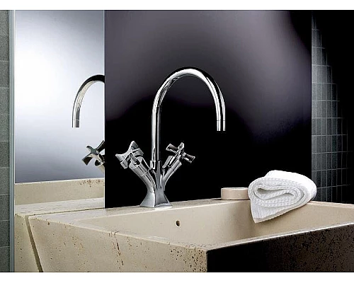 Купить Смеситель для раковины Paini Elix 85CR250LMKM Хром в магазине сантехники Santeh-Crystal.ru