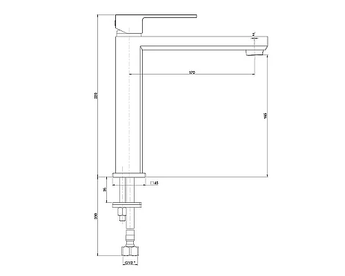 Купить Смеситель для раковины Paini Grazia 21CR205M Хром в магазине сантехники Santeh-Crystal.ru