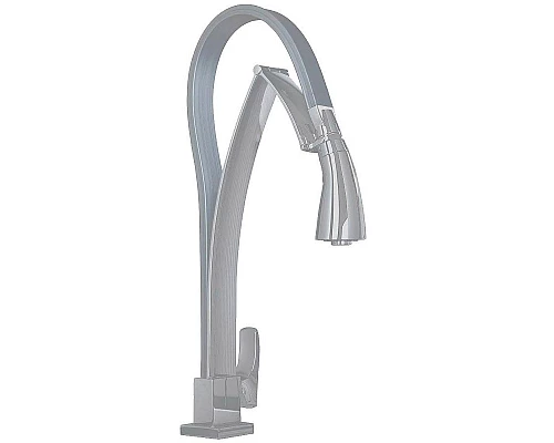 Приобрести Смеситель для кухни Paini Hybrid HKPA557TKKM Сталь PVD в магазине сантехники Santeh-Crystal.ru