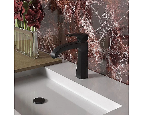 Заказать Смеситель для раковины Paini Lady 89YO211KM Черный в магазине сантехники Santeh-Crystal.ru