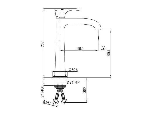 Заказать Смеситель для кухни Paini Lady 89OP579 Золото PVD в магазине сантехники Santeh-Crystal.ru
