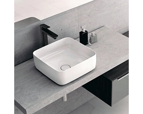 Купить Смеситель для раковины Paini Nove 09PZ211LLSR Черный матовый в магазине сантехники Santeh-Crystal.ru