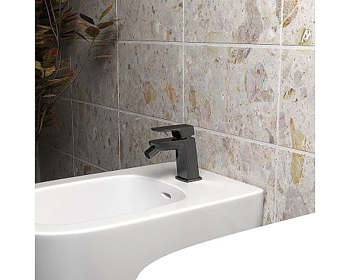 Заказать Смеситель для биде Paini Nove 09PZ306 Черный матовый в магазине сантехники Santeh-Crystal.ru