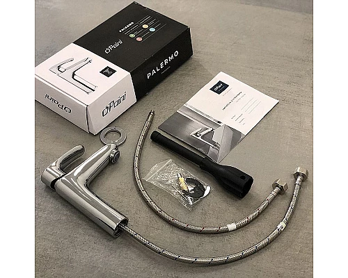 Заказать Смеситель для раковины Paini Palermo PACR205KM Хром в магазине сантехники Santeh-Crystal.ru