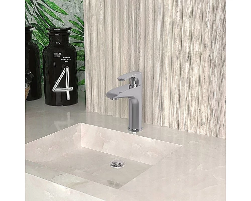 Заказать Смеситель для раковины Paini Palermo PACR205KM Хром в магазине сантехники Santeh-Crystal.ru