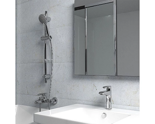 Купить Смеситель для ванны Paini Palermo PACR111KM Хром в магазине сантехники Santeh-Crystal.ru