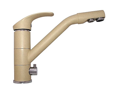Заказать Смеситель для кухни Paini Pilot 04AV543KM Бежевый гранит в магазине сантехники Santeh-Crystal.ru