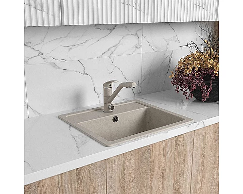 Заказать Смеситель для кухни Paini Pilot 04AV543KM Бежевый гранит в магазине сантехники Santeh-Crystal.ru